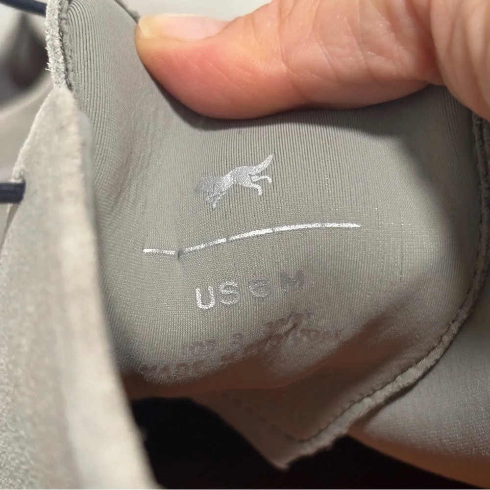 NEW Wolf & Shepherd Crossover Grey Suede  Longwing Lace Up Oxford